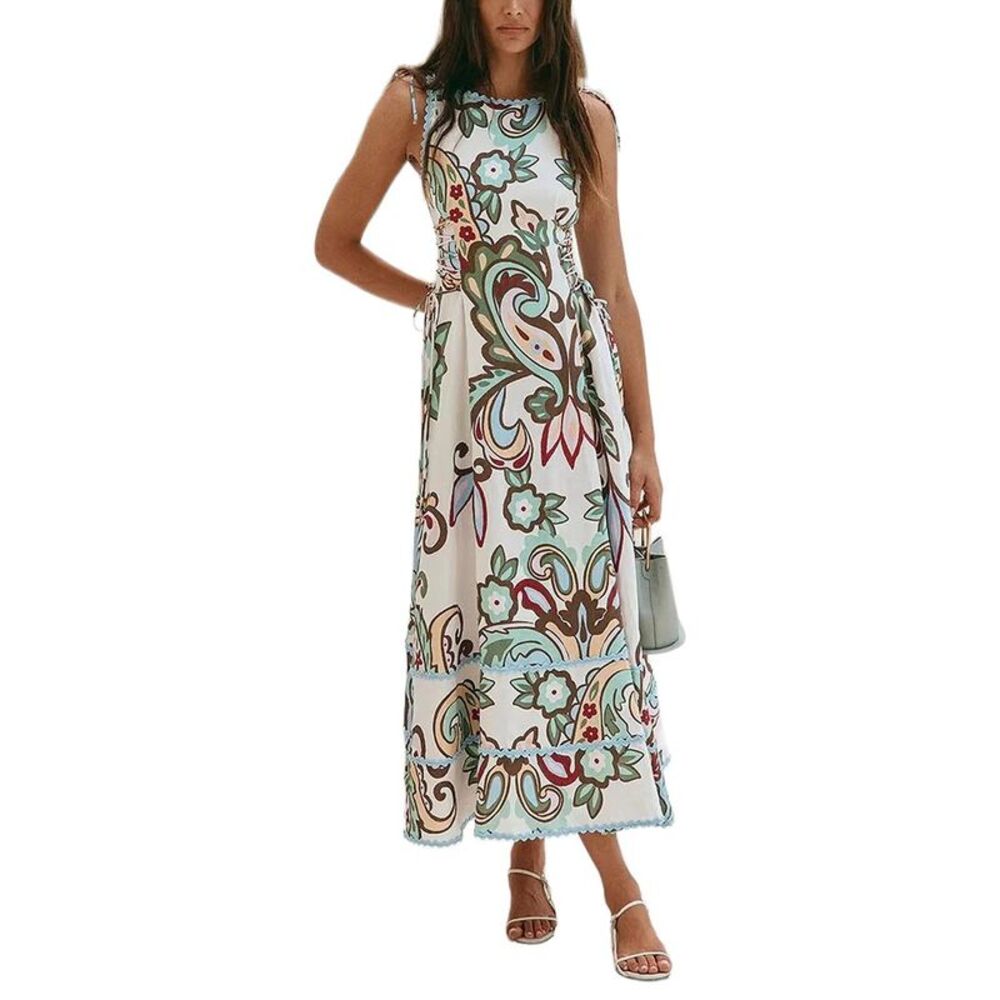 Esea Womens Amina Glam Maxi Dress